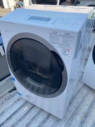 福岡市内配送設置無料 TW-117V6L-W ドラム式洗濯乾燥機 ZABOON（ザブーン） グランホワイト [洗濯11.0kg /乾燥7.0kg /ヒートポンプ乾燥 /左開き]