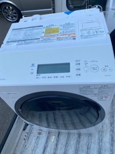 福岡市内配送設置無料 TW-117V6L-W ドラム式洗濯乾燥機 ZABOON（ザブーン）