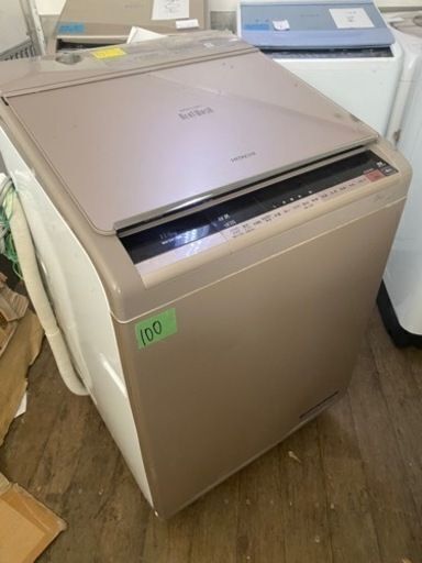 NO100❗️ 福岡市内配送設置無料 日立 HITACHI BW-DX110A N [ビートウォッシュ 洗濯乾燥機 （11kg） シャンパン]