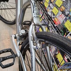 ★店頭にて試乗可★ J4779　GIANT　ジャイアント　マウンテンバイク　シルバー　26インチ　クリーニング、簡易メンテナンス済み　【リユースのサカイ柏店】　 中古自転車 　流山市 中古自転車 松戸市 中古自転車 我孫子市 中古自転車 船橋市 中古自転車 守谷市 中古自転車 取手市 中古自転車