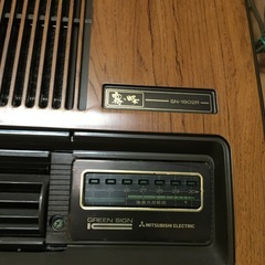 7/21処分 値下げ不可 部品取り不可 昭和レトロ エアコン 三菱霧ヶ峰