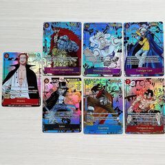 ワンピース カードゲーム ニカ ルフィコミックパラレル 英語版 7種類