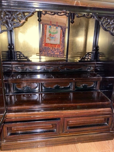 仏壇5つ＋経机3つ＋仏像＋仏具複数】