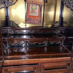 【仏壇５つ＋経机３つ＋仏像＋仏具複数】