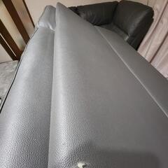 L型ソファー　ダークグレー