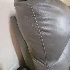 L型ソファー　ダークグレー