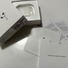 AirPods3世代、箱のみ