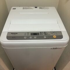 パナソニック全自動洗濯機NA-F60B12（6.0kg）