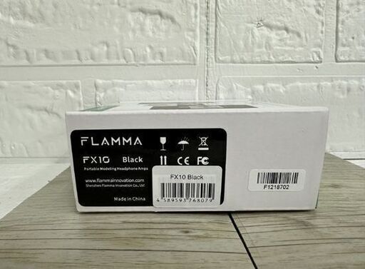 新品 FLAMMA FX10 ブラック ヘッドホンアンプ ポータブル モデリング フランマ フラマ 札幌市白石区 白石店