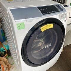 NO93❗️ 配送設置無料 日立 11㎏【BD-SV110AL】ドラム式洗濯乾燥機