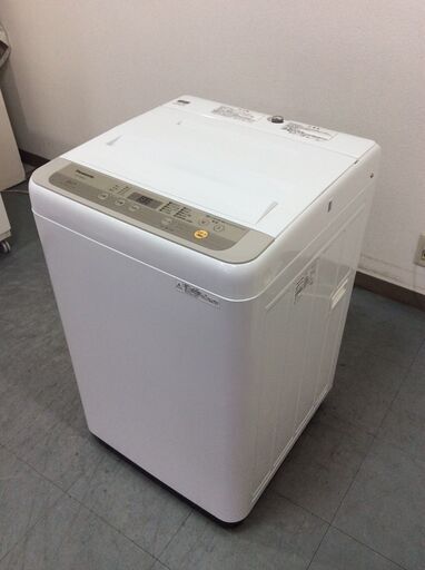 （7/17受渡済）JT8821【Panasonic/パナソニック 5.0㎏洗濯機】2019年製 NA-F50B12 家電 洗濯 簡易乾燥付