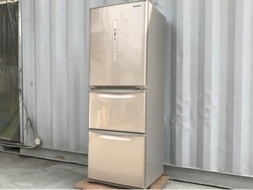 E360◇パナソニック◇３ドア冷凍冷蔵庫◇335L◇2020年製◇NR-341C-N