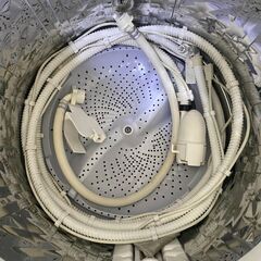 NO103❗️ 北九州市内配送設置無料　シャープ 全自動洗濯機 穴なし槽 9Kg ゴールド ES-GV9A-N