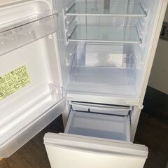NO96❗️2019年式 配送無料 シャープ 137L 2ドアノンフロン冷蔵庫 keyword キーワードホワイト SJ14E7KW
