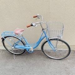 (決まりました)　ブリジストンのチャイルドシート対応のかなり丈夫な中古自転車です！車輪はステンレス製！
