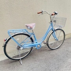 (決まりました)　ブリジストンのチャイルドシート対応のかなり丈夫な中古自転車です！車輪はステンレス製！