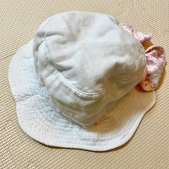 MIKIHOUSE ミキハウス ベビー帽/44-46Sサイズ 花...