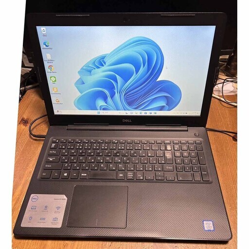 【Windows11home・Office2021pro付】 中古・DELLノートパソコン・SSD（新品）で高速（VOSTRO 15 3581）