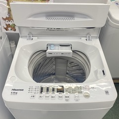 ご来店限定】＊ ハイセンス 5.5キロ 洗濯機 2023年製＊