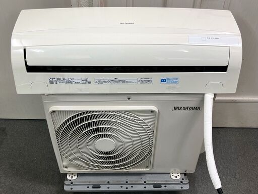 M2【17A・税込み】アイリスオーヤマ エアコン おもに6畳用 IRR-2217C 2017年製【PayPay使えます】