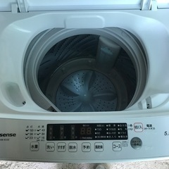 Hisense 洗濯機5.5キロ  HW-K55E2021年式
