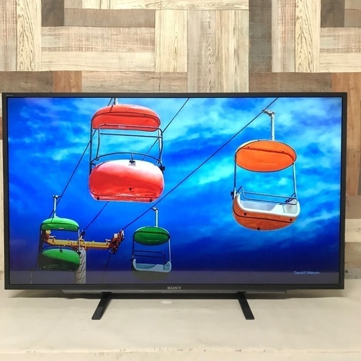 即日受渡❣️SONY  BRAVIA43型　裏番組録画スピーカー高音質で38500円
