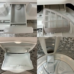 I760 🌈 ジモティー限定価格！ TOSHIBA 洗濯乾燥機 （9.0㎏・4.5㎏） ⭐ 動作確認済 ⭐ クリーニング済