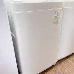札幌 東区 東芝/TOSHIBA 全自動洗濯機 2018年製 5kg グランホワイト AW-5G6 生活家電