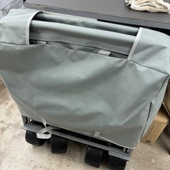 7/11 値下げ😆未使用😆超大容量200L 耐荷重150kg 折り畳みキャリーワゴン タンスのゲン😆846