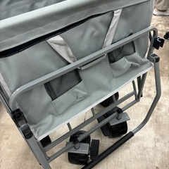 7/11 値下げ😆未使用😆超大容量200L 耐荷重150kg 折り畳みキャリーワゴン タンスのゲン😆846