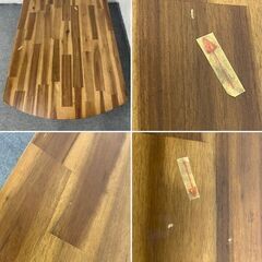 ウニコ/unico ダイニングセット SWELLA スウェラ ダイニング3点セット 幅140 天然木 アカシア 中古家具 店頭引取歓迎 R8362