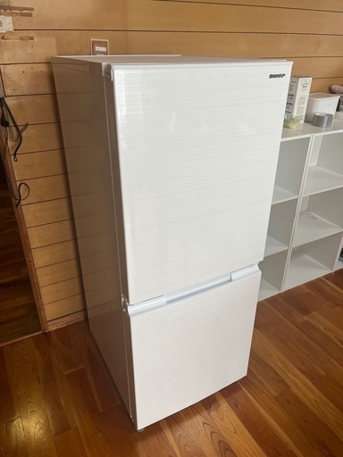 シャープ152L 冷蔵庫2021年