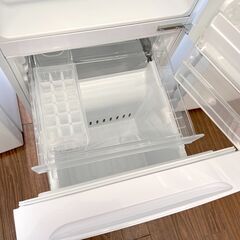 札幌 東区 yselect YRZF15J ヤマダオリジナル 2ドア冷蔵庫 2021年製 156L 右開き ホワイト 単身 一人暮らし キッチン家電