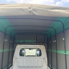 軽トラック用荷台幌一式