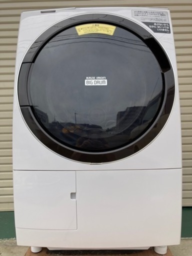 ドラム式洗濯機　HITACHI 11K BD-SX110CL