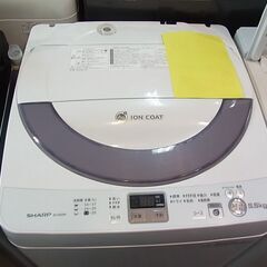 SHARP　シャープ　全自動電気洗濯機　ES-GE55N　5.5...