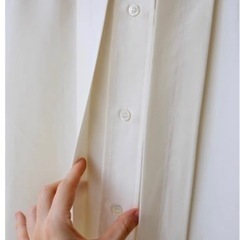 100%シルクシャツ White