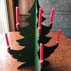 木製クリスマスツリー　スウェーデン製
