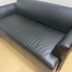 【取引完了】IKEA　ソファ 3人掛けソファ ブラック