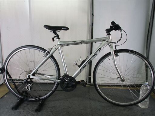 Ｄ541　★23800円★整備済み スポーツ中古自転車 FELT　QX65【クロスバイク　シルバー　52ｃｍ　アルミ】