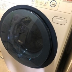 家電 生活家電 AQUA　ドラム式洗濯機 
