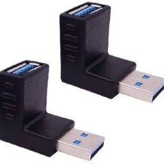 <2個組> USB3.0 アダプタ 方向変換 ノーマル type...