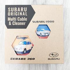 【未使用】SUBARU非売品マルチケーブル＆クリーナー
