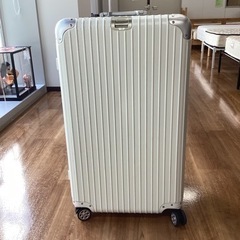 スーツケース（130ℓ  ホワイト）【町田市再生家具】240512