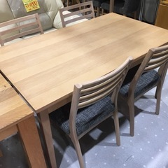 シギヤマ家具  4人掛け食卓テーブルセット