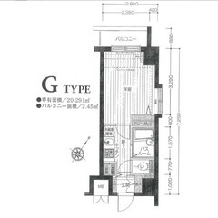 敷金・礼金なし♪京王新線　初台駅より徒歩5分の1Kマンショ…