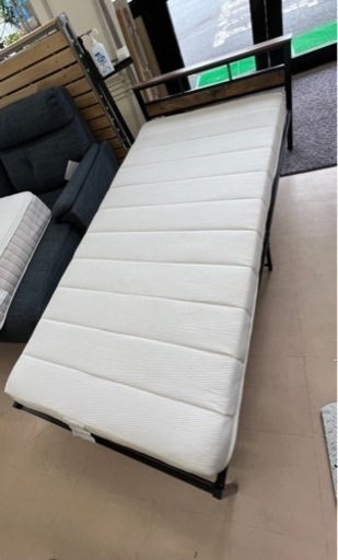 美原店　A シングルベッド　マットレス付き家具 ベッド シングルベッド