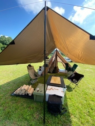 UNIFLAMEテント（REVOルーム4）マット付き レボルーム4プラス レボ