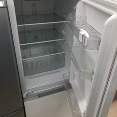 【6ヶ月保証付き】SHARPの2ドア冷蔵庫(SJ-18E8-KW)のご紹介です