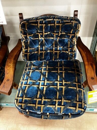 ヴィンテージソファコスガ家具アームチェアKOSUGA天然木アンティークNo.603● ※現金、クレジット、スマホ決済対応※